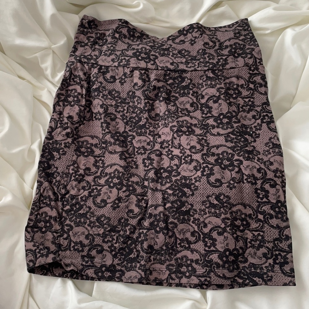 Tight mini skirt